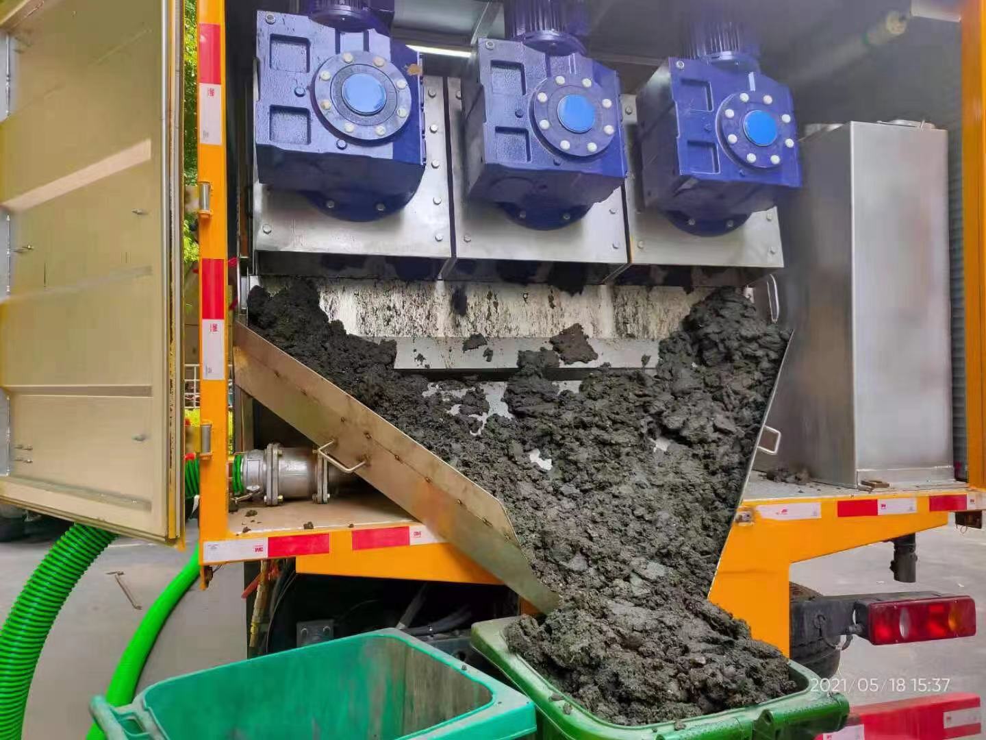 南江化粪池清掏城市维护站-泥浆净化干湿分离处理